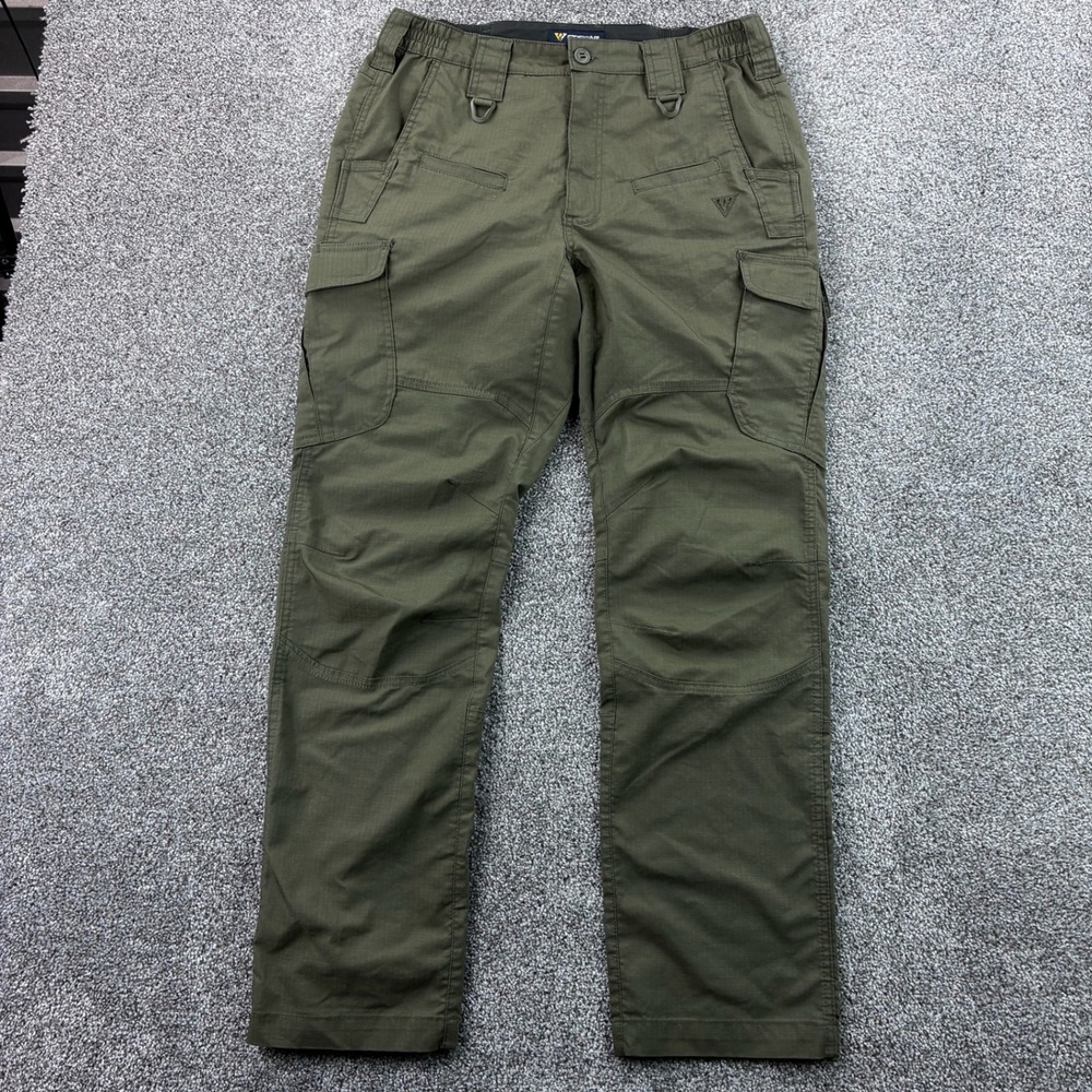 IDOGEAR Tactical Cargo Pants Mens 32x32 Ranger Green Ripstop Utility Work